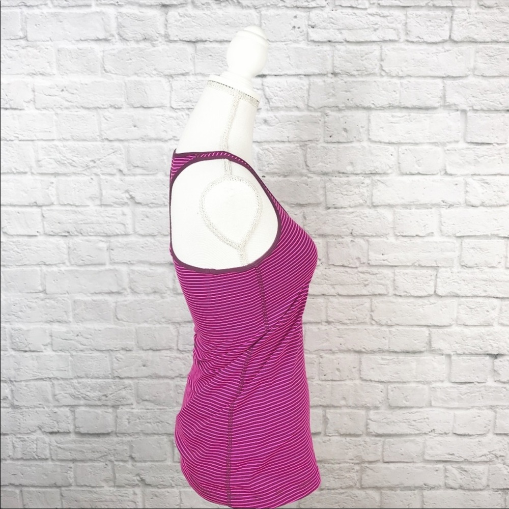 Lululemon Cool Racerback in Hyper Stripe - Picture 4 of 5